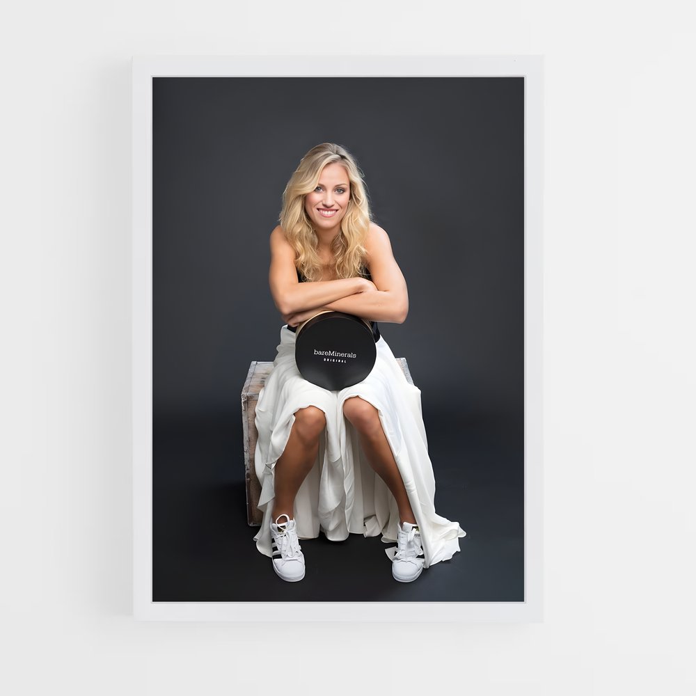 Poster Angelique kerber coiffée – affiche Tennis (vue 3)